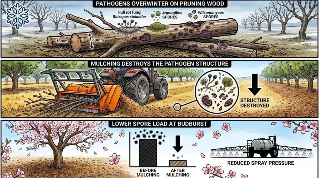 Almond Disease Cycle L