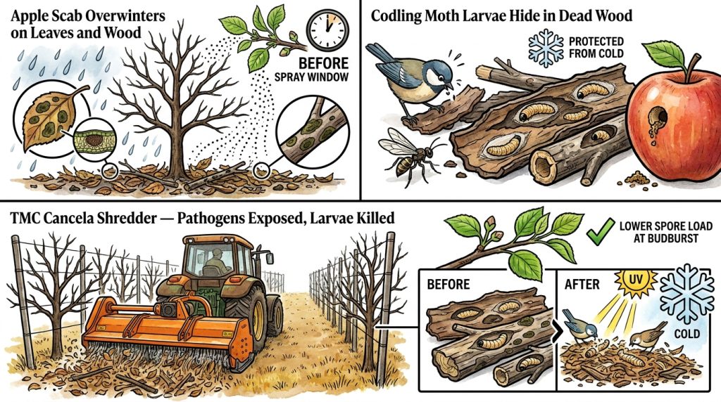 Apple Scab and Codling Moth L