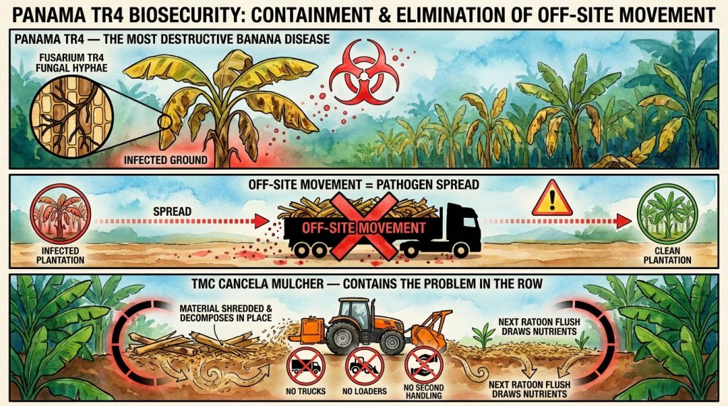 Banana TR4 Biosecurity L