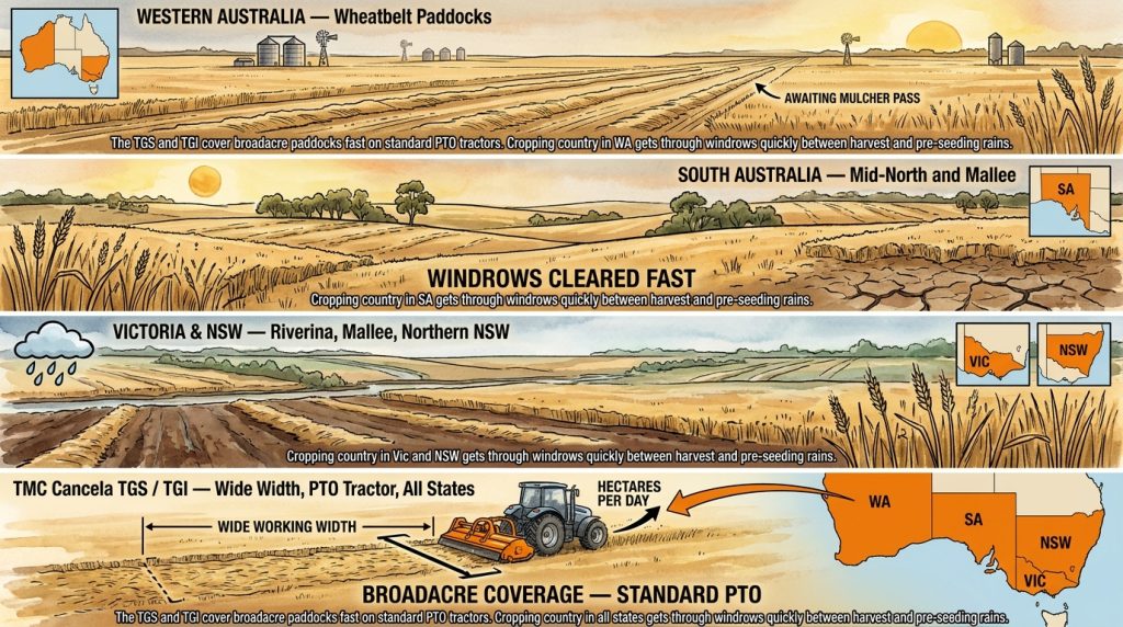 Barley Stubble Broadacre Coverage R