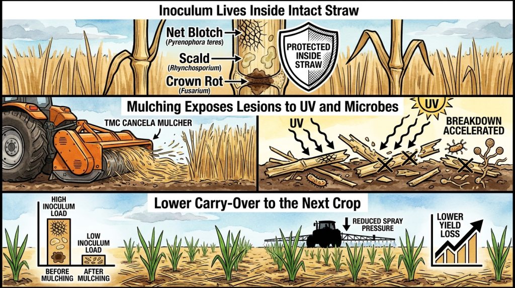Barley Stubble Disease Pressure L
