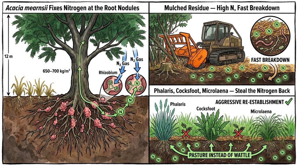 Black Wattle Nitrogen Fixation L