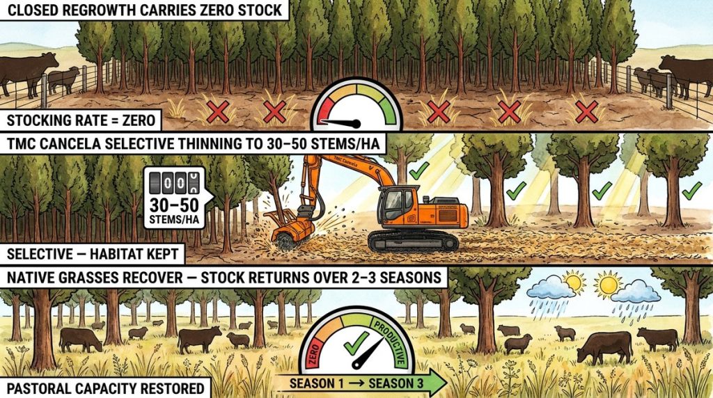 Cypress Pine Pasture Capacity Restored L