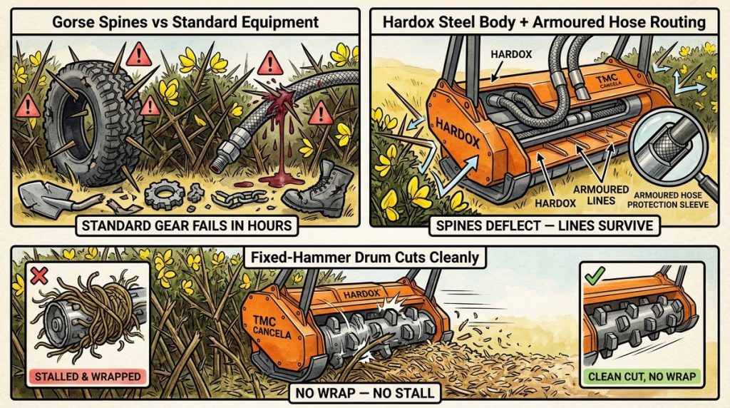 Gorse Hardox Armoured Equipment L