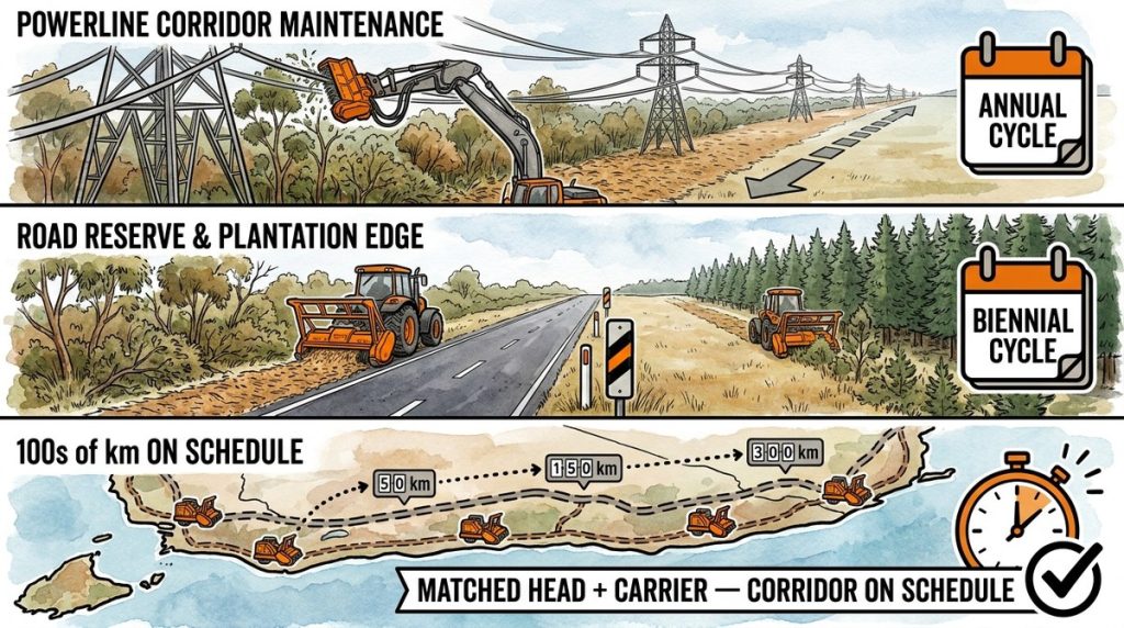 Gum Saplings Powerline Corridors R