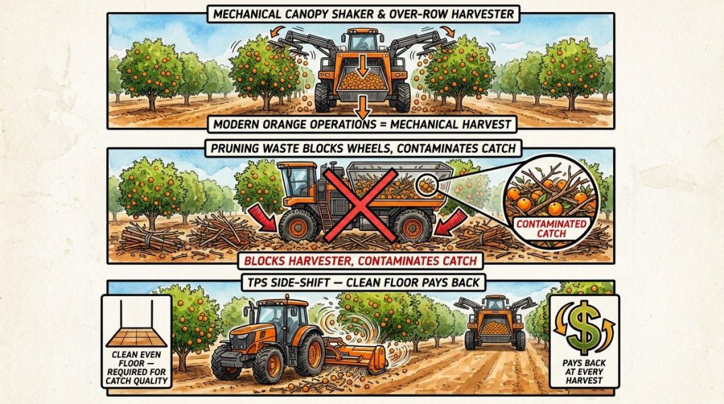 Orange Mechanical Harvest L