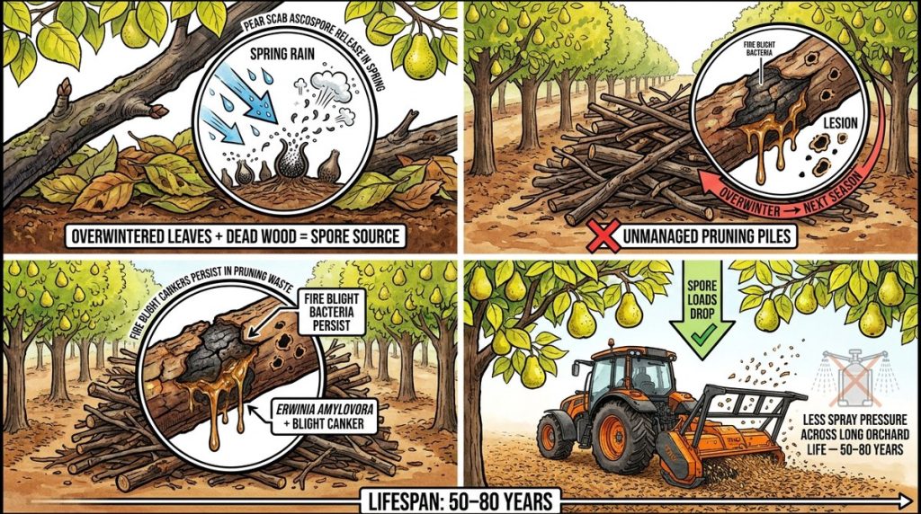 Pear Long Term Disease Pressure L