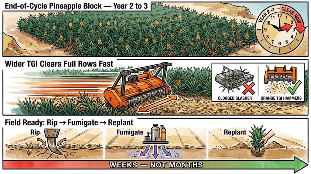 Pineapple Fast Cycle Turnaround R