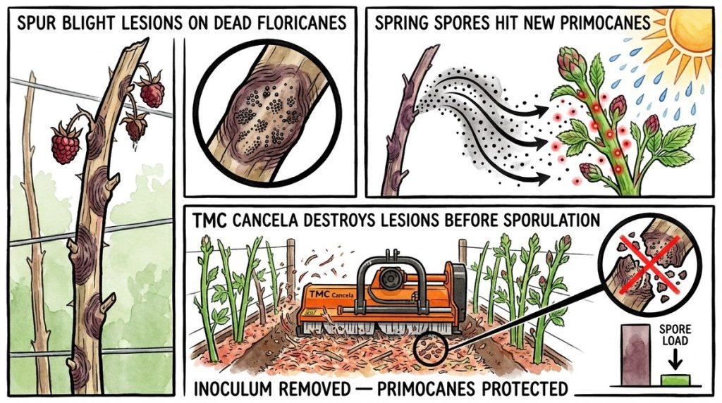 Raspberry Spur Blight Control L