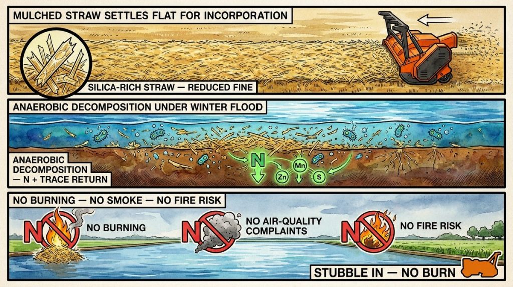Rice Residue Incorporation R