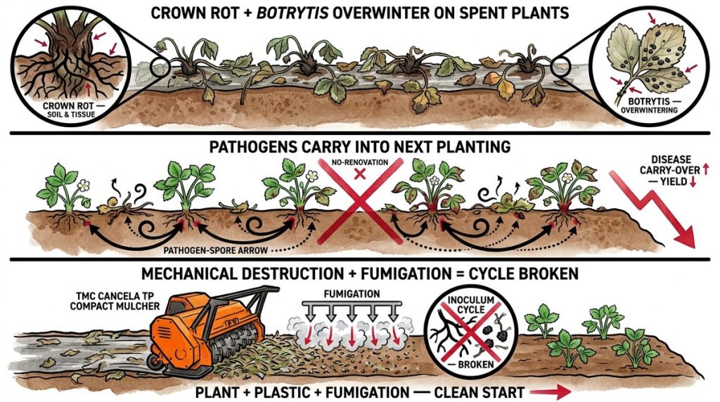 Strawberry Disease Cycle L