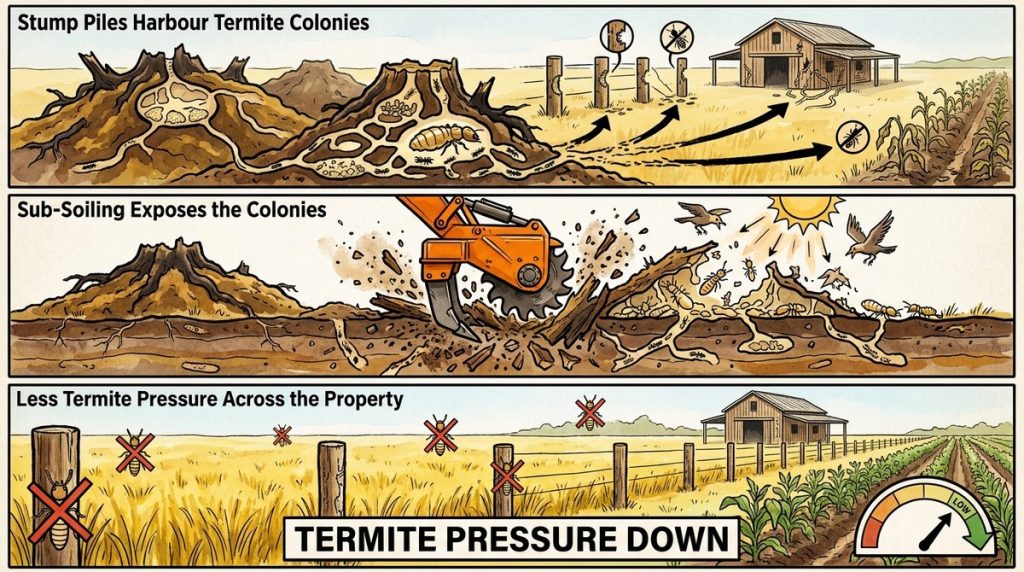Stump Termite Habitat Removed R