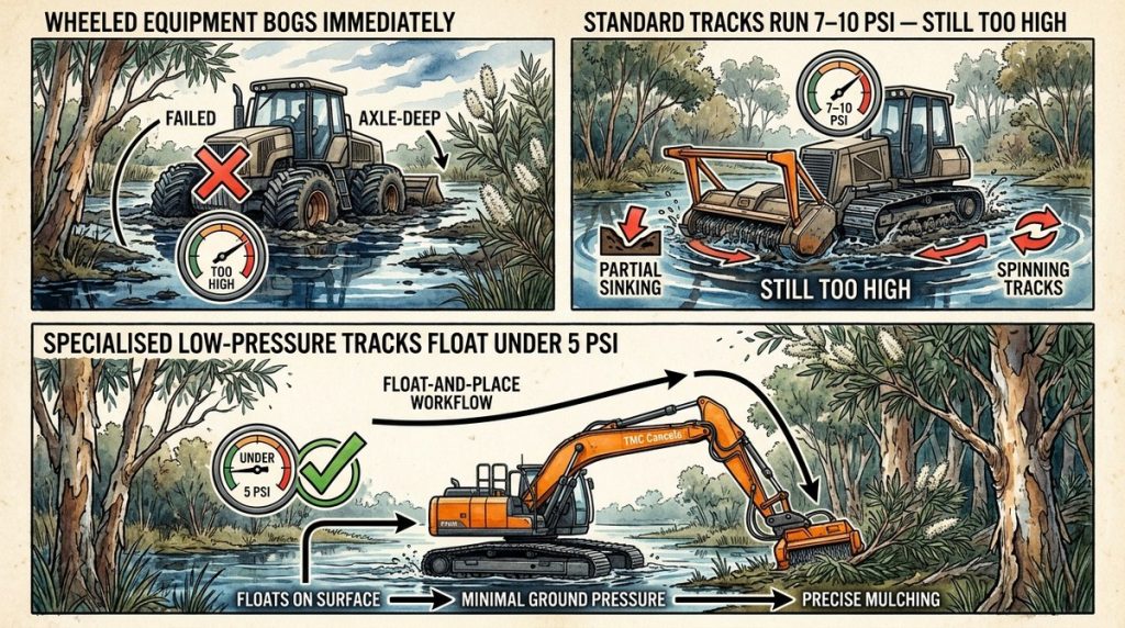 Tea Tree Low Ground Pressure L