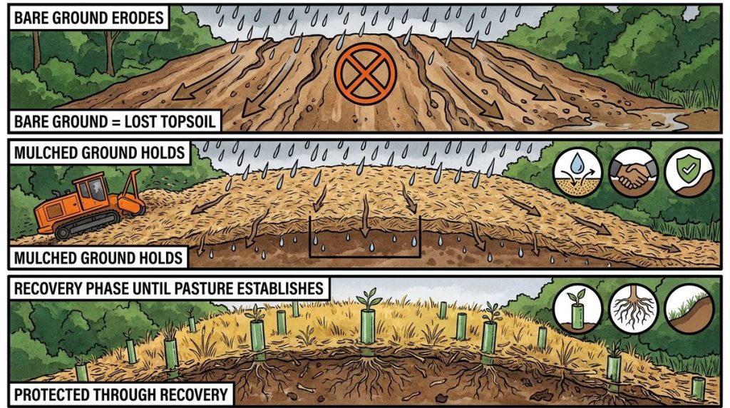 Tree Erosion Control Mulch R