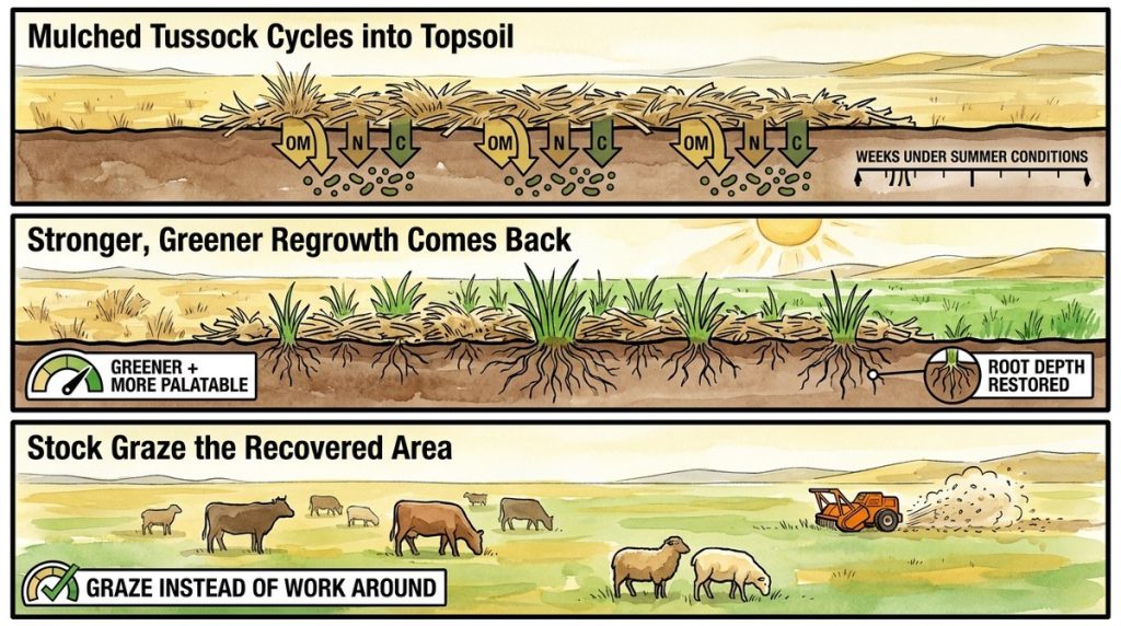 Tussock Soil Feeding L