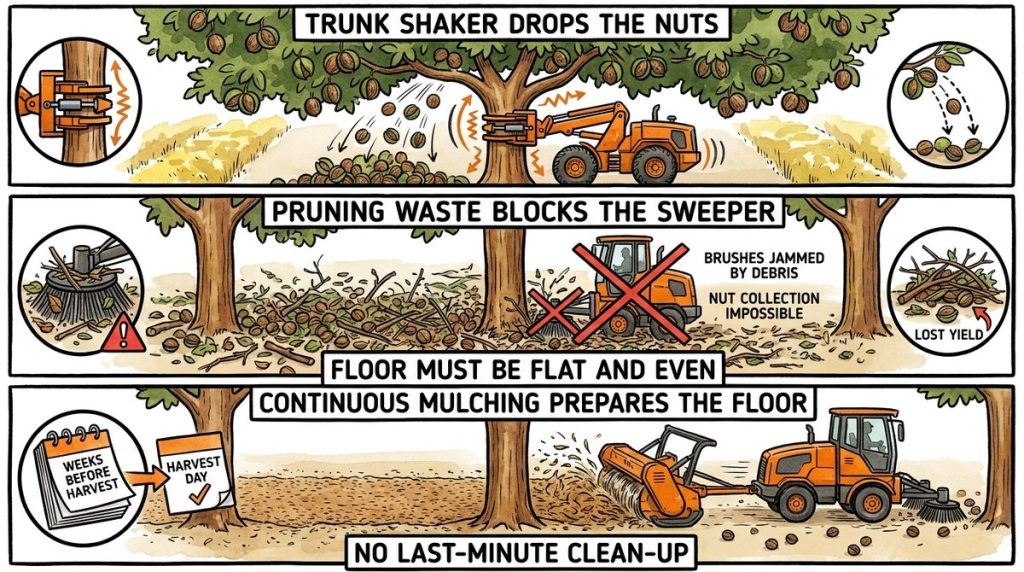 Walnut Shake and Sweep Harvest L