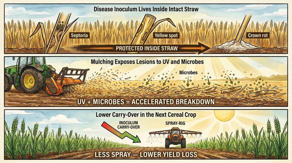 Wheat Stubble Disease Pressure L